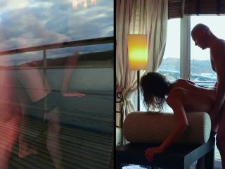 Video Couple Film Themselves Fucking From Inside Balcony Door, Girl...-5