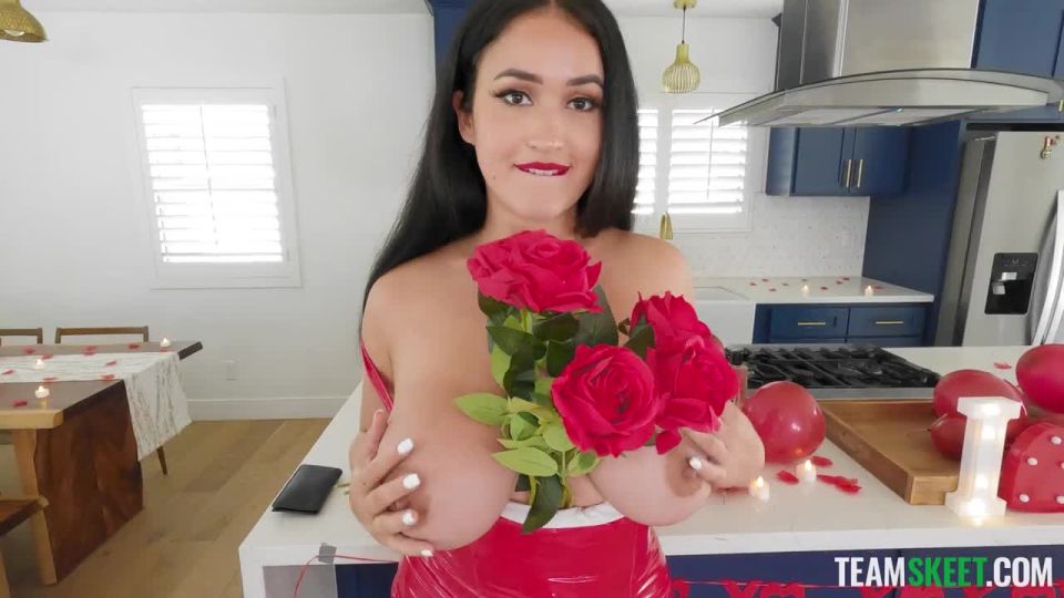 Titty Attack - Nia Bleu - Boobs For Valentine 2024/HD - Cei