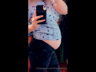 HayleeLove () Hayleelove - feeling too pregnant nothing fits 23-08-2021-8