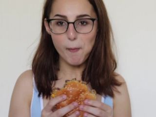 Sadbaffoon – Stuffing My Face Asmr Eating, fbb femdom on solo female -2