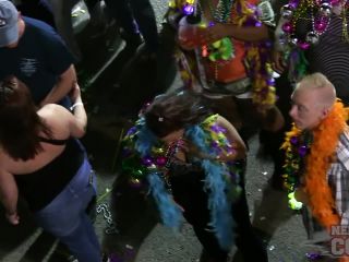 Mardi Gras 2017 From Our Bourbon Street Apartment Girls Flashing For  Beads-9