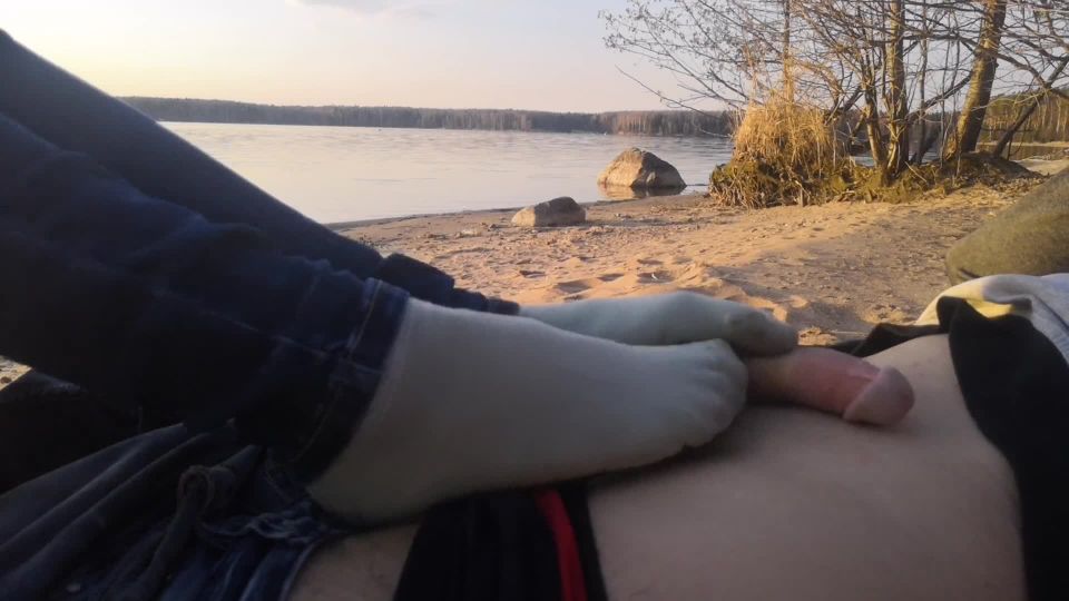 clip 48 skinny femdom femdom porn | Public Footjob And Socksjob On The Beach 1080p – Oksifootjob | oksifootjob