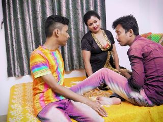 A desi bhabi fucked with her band and freinds ke sath hardcore....-0