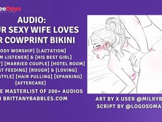 [GetFreeDays.com] Audio Your Sexy Wife Loves Her Cowprint Bikini Sex Video December 2022-0