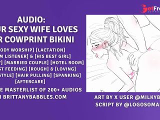 [GetFreeDays.com] Audio Your Sexy Wife Loves Her Cowprint Bikini Sex Video December 2022-1