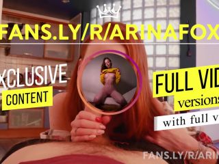 AriaVixAfter a date, a red-haired beauty sucks you off in her kitchen - FoxyElf - POV-9