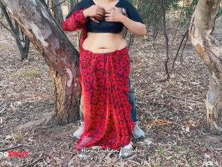 [GetFreeDays.com] Horny Indian Housewife Cheating with Friend - Giving Deep Throat in Outdoor - Saree Sex Porn Film January 2023-3