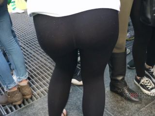 CandidCreeps 517 Ny St Pat Friend 1 See Thru Leggings-5