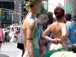 Body Painting, Columbus Circle 2014-0