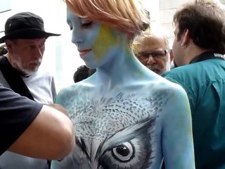 Body Painting, Columbus Circle 2014-3