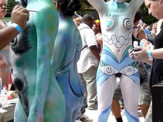 Body Painting, Columbus Circle 2014-8