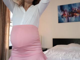 Molly Sweet in 38 Weeks Pregnant Belly And Button Fetish 002 1080p ...-1