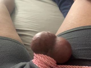 online xxx video 6 Ballbustingbitch - Rope Tied Balls Burst For Ruined Orgasm , bbw mature stockings on fetish porn -3
