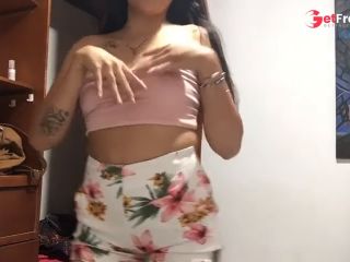 [GetFreeDays.com] Hot Latina records herself changing clothes for her teacher Sex Video April 2023-0