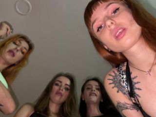 online clip 36 PPFemdom – Dominant Foursome Girls Spit On You – Close Up POV Spitting Humiliation | group domination | femdom porn hitomi femdom-9