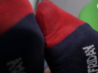 Foot Smelling Domination With Her Gym Socks, POV (Foot Smelling, Stinky -4