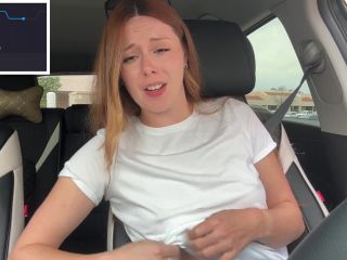 Braless Pit Stop In The Drive Thru With My Lush On MAX! - Pornhub, Nadia Foxx (FullHD 2021)-7