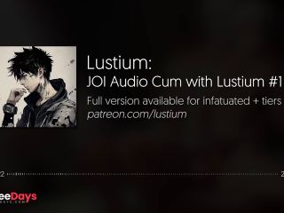 [GetFreeDays.com] JOI Audio Cum With Lustium  Audio Real Male Masturbation Toy Play Preview Adult Film May 2023-2