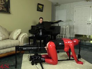 adult video 8 KinkyMistresses - The Rubberdoll On The Fucking Machine - kinkymistresses - fetish porn dirty panty fetish-2