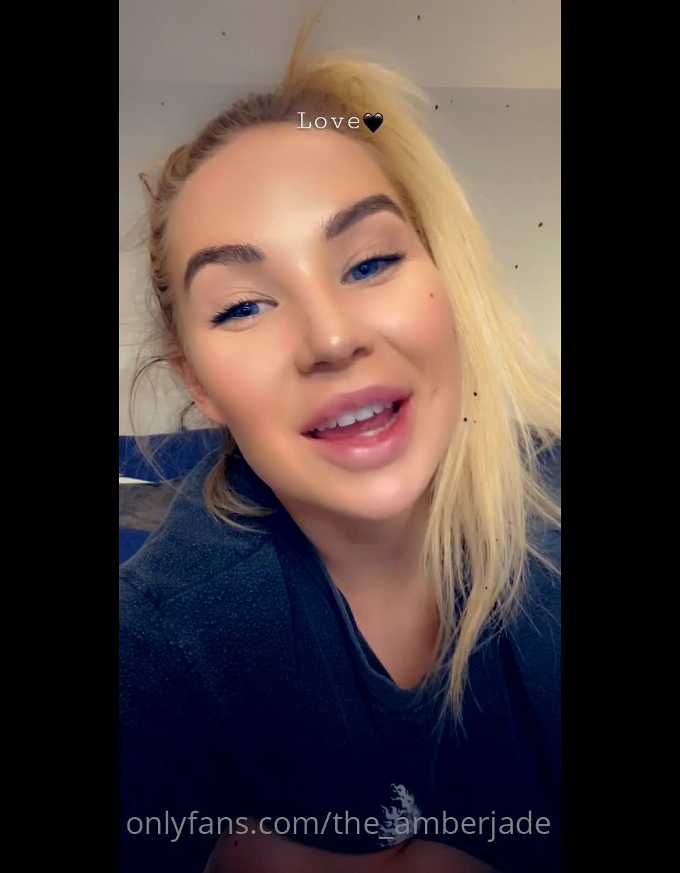 Onlyfans - Amberjadevip - Live show  xoxoxo - 15-05-2020