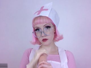 xxx video clip 7 Evie Rees - Nurse drains your cock 3 times on handjob porn fetish websites-3