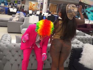 GIbbyTheClown - Furniture Salesman Gets Fucked In Store - Public Blowjob-8