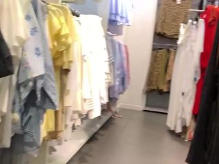 Sexy daughter shopping around with fat mother Voyeur!-2