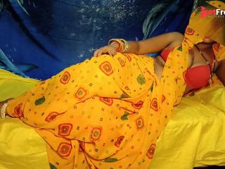 [GetFreeDays.com] Fucked my sexy in saree, tremendous fucking of the ass after wearing yellow sexy saree Sex Stream January 2023-0