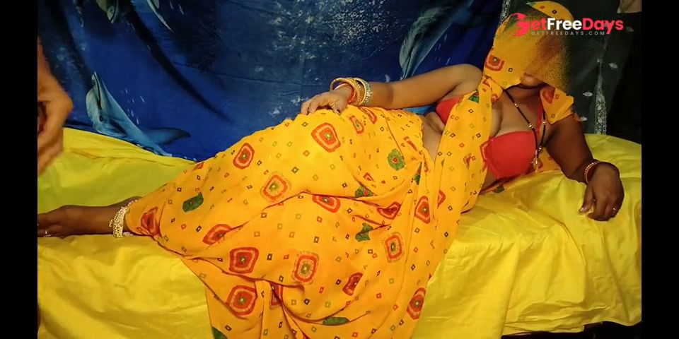 [GetFreeDays.com] Fucked my sexy in saree, tremendous fucking of the ass after wearing yellow sexy saree Sex Stream January 2023