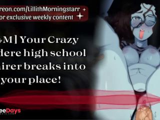 [GetFreeDays.com] F4M audio hentai Crazy Yandere highschool admirer breaks in years later dom to sub Adult Leak February 2023-3