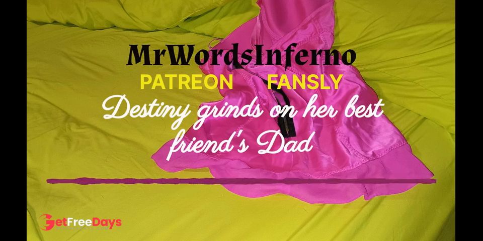 [GetFreeDays.com] Audio, Destiny Seduces HER BEST FRIENDS DAD Adult Clip December 2022