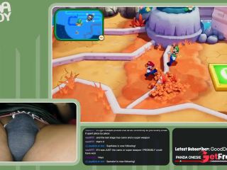 [GetFreeDays.com] PandaFemboy Plays Mario and Luigi Brothership Part 4 Adult Stream October 2022-3