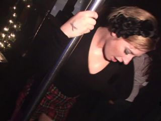 Tampa Emo Club Girl Naked at the Club and Back Room Footage lesbian Maddie-2