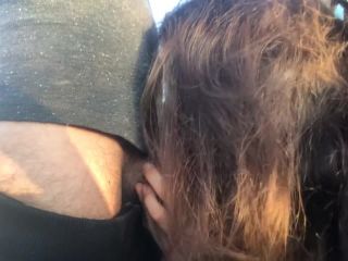 PassionDessire - Beauty Sucks Cock in the Car. Pulsating Cum Mouth. Oc ...-8