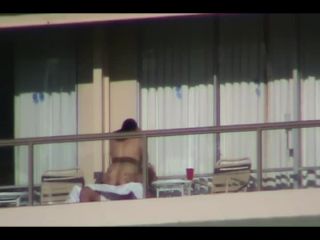 Incredible sex caught on a  balcony-4