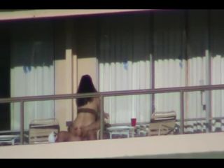 Incredible sex caught on a  balcony-7