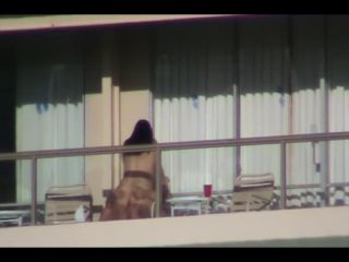 Incredible sex caught on a  balcony-8