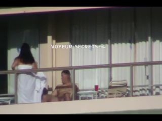 Incredible sex caught on a  balcony-9
