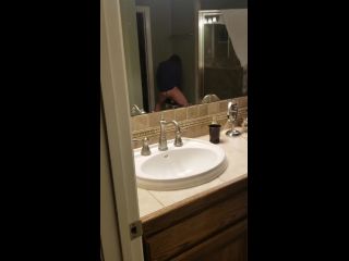 caught girlfriend masturbating in the bathroom-2