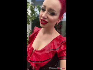 [GetFreeDays.com] Lat 1190 Red Latex Blouse latex lucy-3