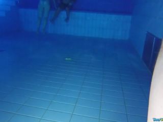 Underwater nude woman swimming Nudism-1