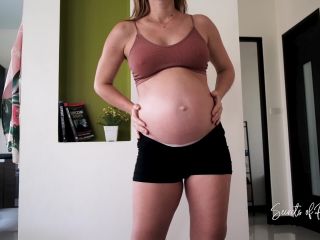 Molly Sweet 30 weeks Pregnant Yoga Exercises - Belly Fetish-2