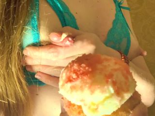 porn clip 36 yummyfreshMILFmilk – Large Nipples and Cupcake Lactation Play | nipple play | fetish porn superhero femdom-5
