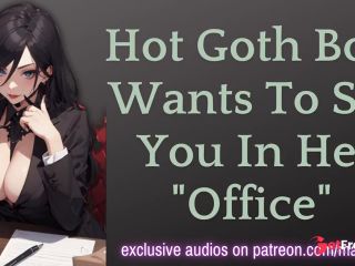 [GetFreeDays.com] Goth Boss Wants To See You In Her Office  ASMR Erotic Roleplay Porn Clip March 2023-9