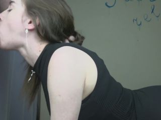 Beautiful Student makes a Deep Blowjob-3