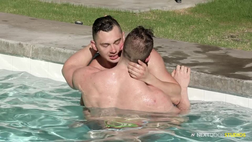 Pool Side Lovers Gay