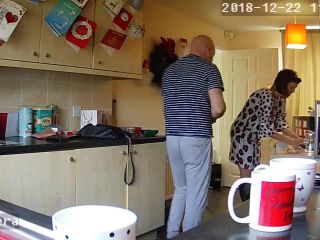 Hewife milf mom shagged kitchen hidden ip camera amateur -1