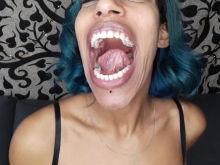 GoldenLace Loving on a pear and fruit vore - Mouth Fetish-8