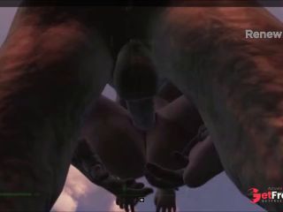 [GetFreeDays.com] Curie Ass Fucked Outdoors on Roof  Fallout 4 Far Harbor Porn Clip April 2023-6