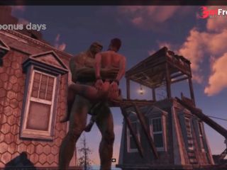 [GetFreeDays.com] Curie Ass Fucked Outdoors on Roof  Fallout 4 Far Harbor Porn Clip April 2023-7